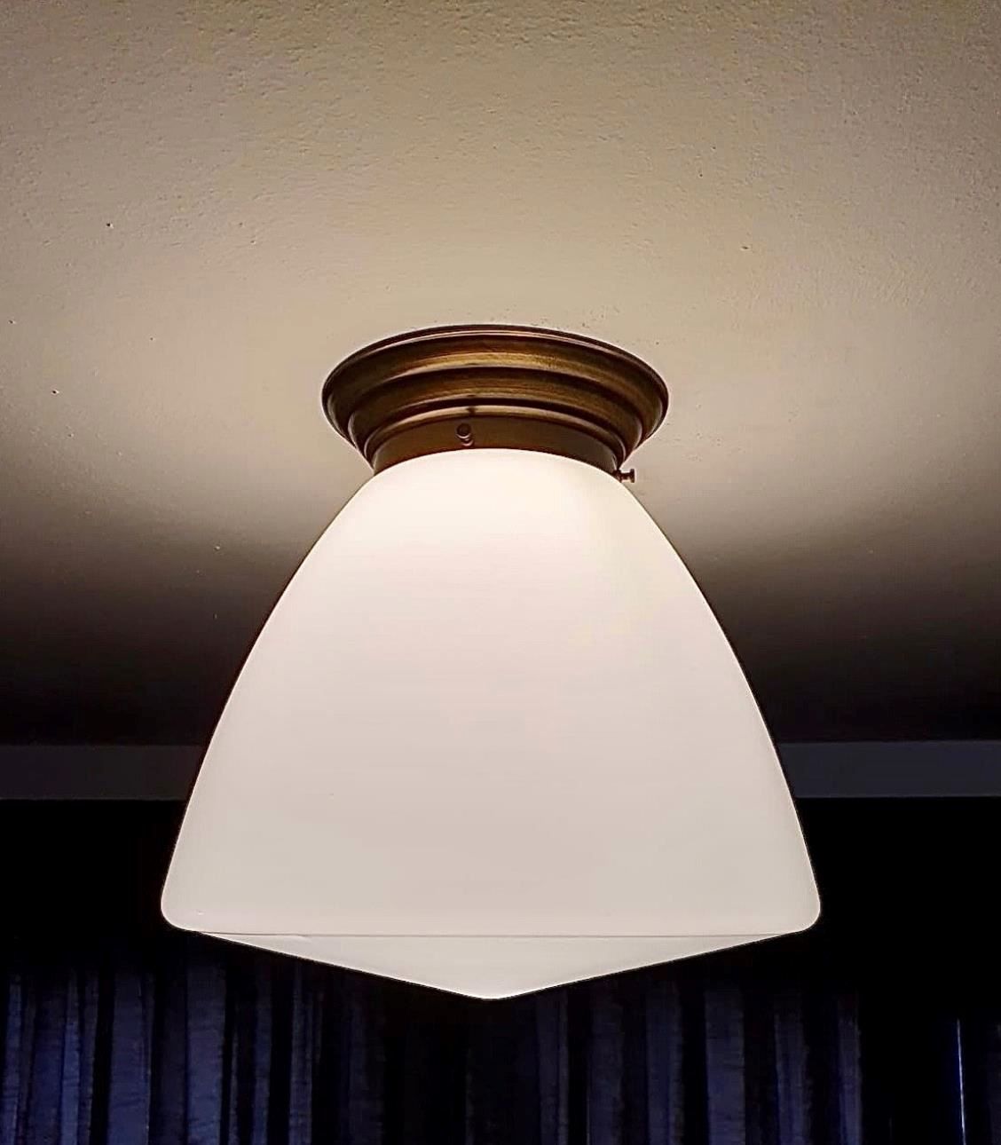 Lampadari & plafoniere: wunderschöne Lampenset mit Opalinglas – Usato da Biel/Bienne venduto da Jomazi 9