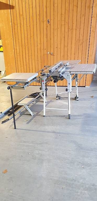 Festool Seghe: Festool PRECISIO CS 70 EB  scie sur table professionnelle – Usato da Verbier venduto da elodielegros91