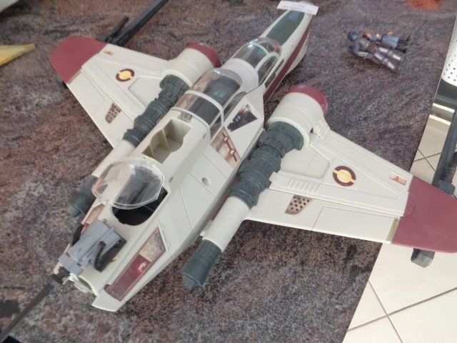 Hasbro Giocattoli: Star Wars Hasbro Arc Starfighter – Usato da sargans venduto da Angamar 2