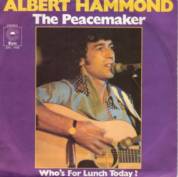 Dischi in vinile: Albert Hammond  --  The Peacemaker  Single7 – Usato da Oberwil (Dägerlen) venduto da thespecials