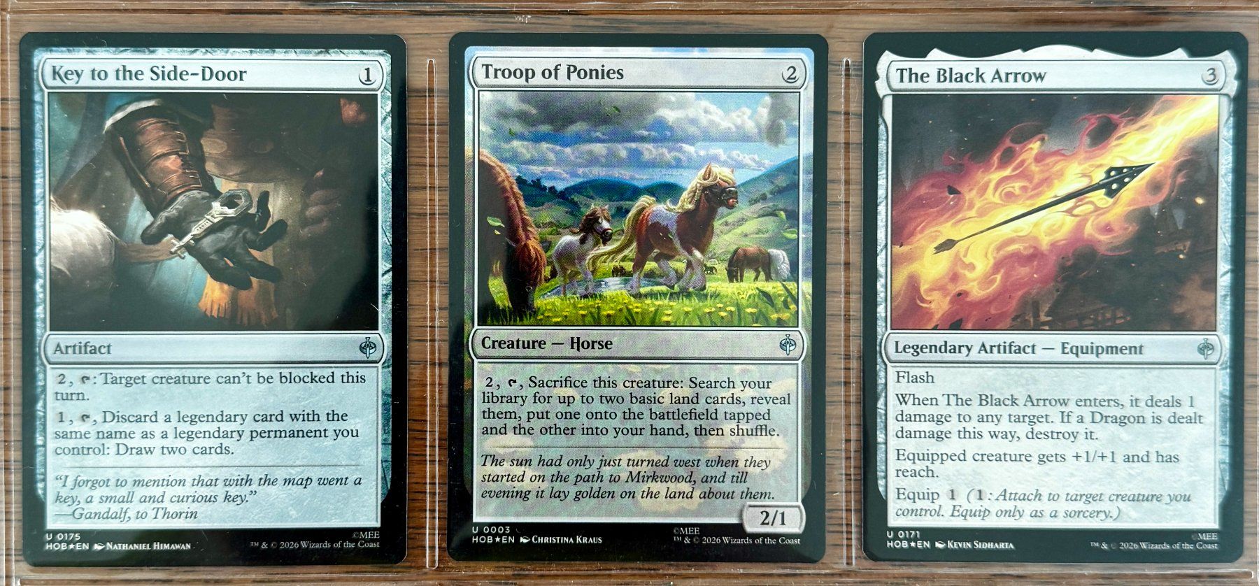 Magic The Gathering Carte collezionabili: The Hobbit Foil Uncommons 30stk. – Nuovo (secondo la descrizione) da Rechthalten venduto da hosme_be 3