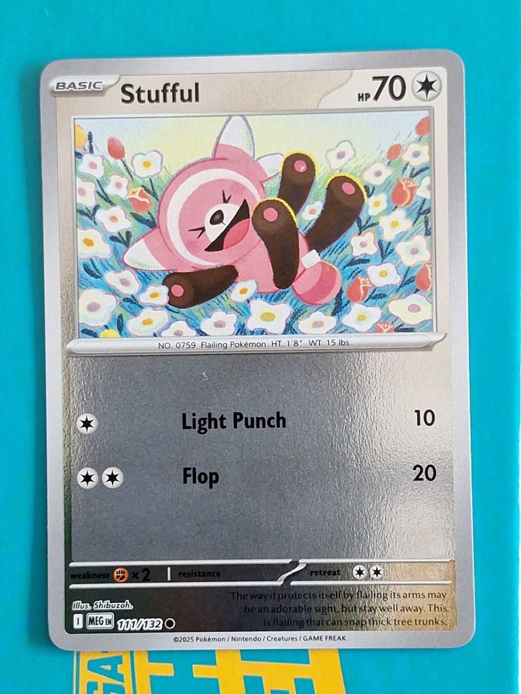 Pokémon Cartes à collectionner: Stufful - Reverse Holo Pokemon Mega Evolution #1.8 – D'occasion à Altstätten SG par GGsGameshop