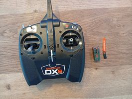 Spektrum DXS Fernsteuerung mit Empfaenger guter Zustand