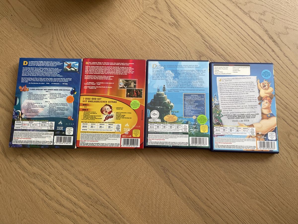 Alle DVDs: Disney – Neu (gemäss Beschreibung) aus Sargans von Didis 1