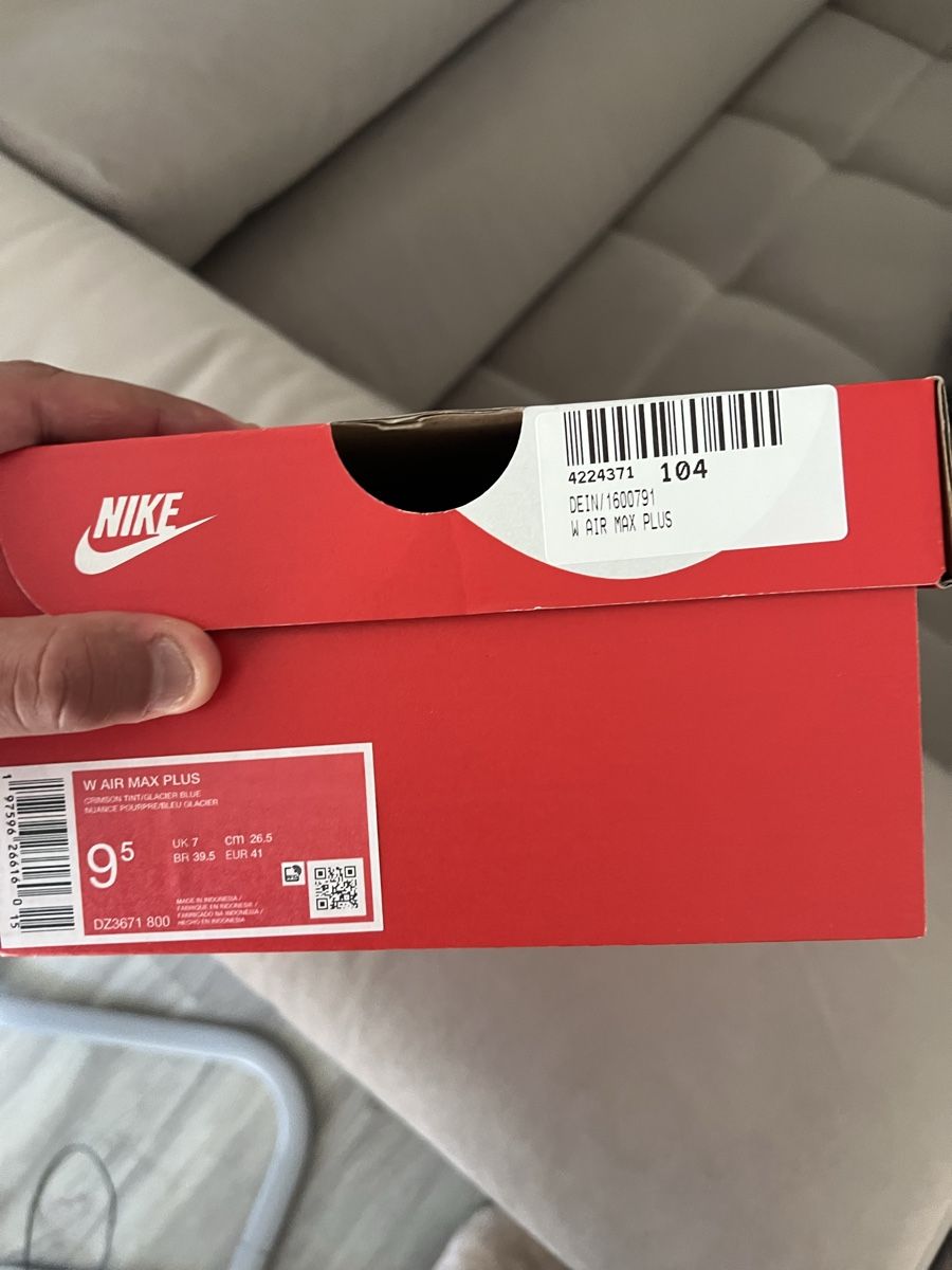Nike Scarpe da uomo: Baskets Nike Air Max Plus neuves taille 41, parfaites pour – Nuovo e nell'imballaggio originale da Urtenen-Schönbühl venduto da Big.sanad 4