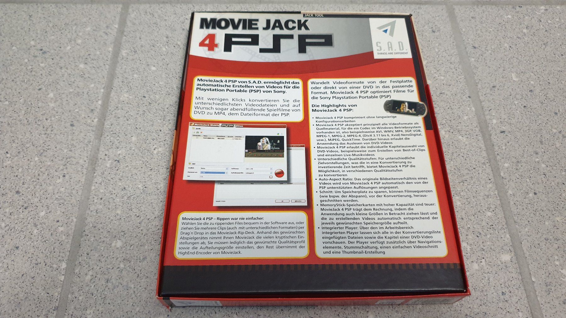 Sony Konsolen: Movie Jack 4 PSP – Gebraucht aus Stäfa von Supertramp73 1