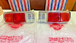 NOS Pair of Datsun 1200 Coupe B110 Rear Combination Lamps KO