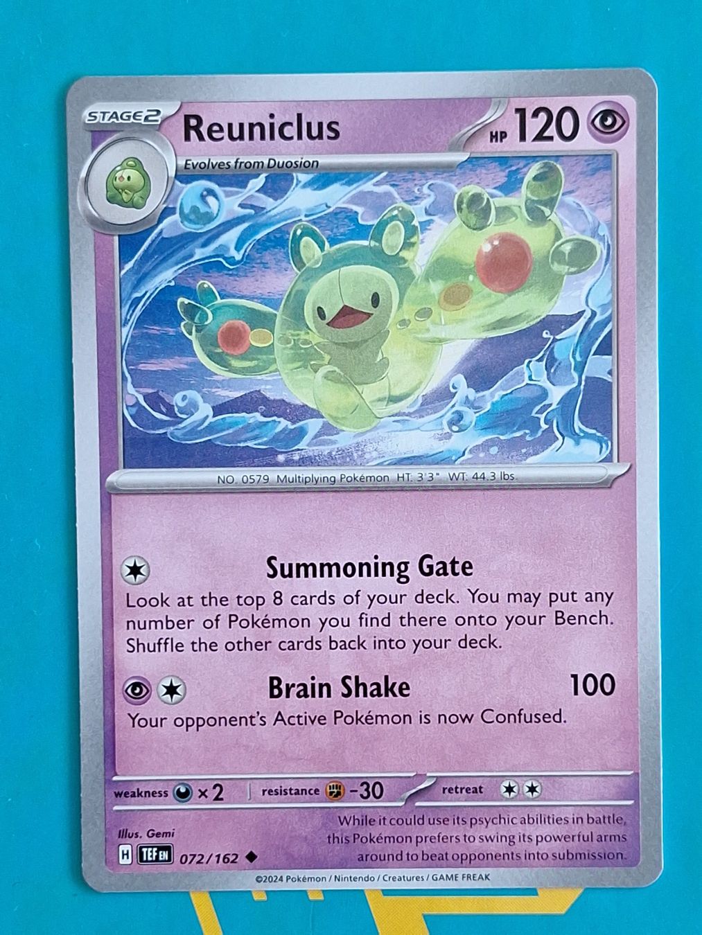 Pokémon Carte collezionabili: Reuniclus - Temporal Forces Pokemon - #7.1 – Usato da Altstätten SG venduto da GGsGameshop