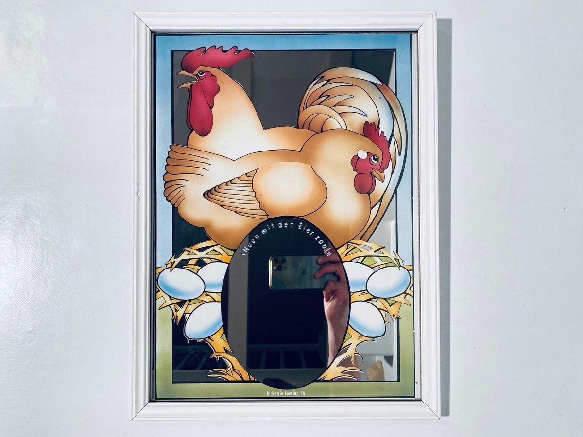 Spiegel: Egg mirror – Gebraucht aus Zürich von Zurich_TimeCapsule 2