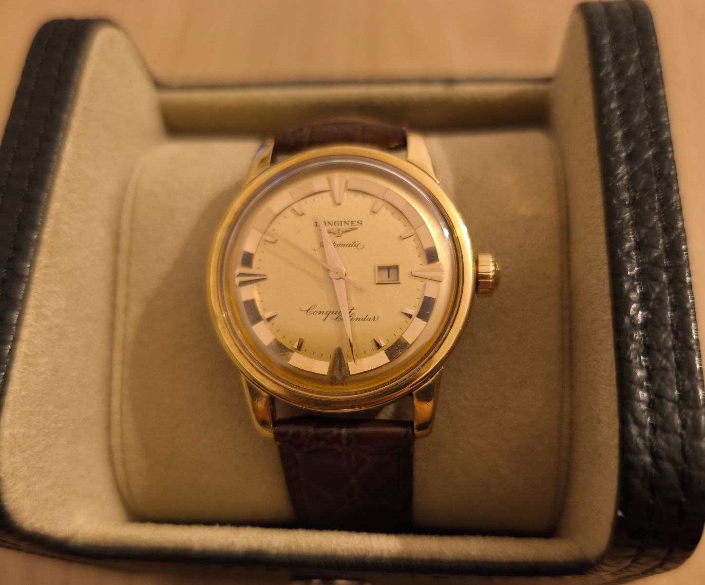 Longines Orologi: Longines Conquest Calendar Pie Pan 18k – Usato da Bougy-Villars venduto da fla_9djm 4