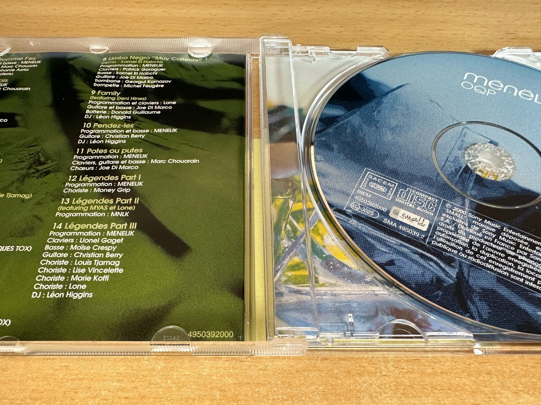 CDs: Menelik – O.Q.P. – Gebraucht aus Rikon im Tösstal von Alpenmutz 2