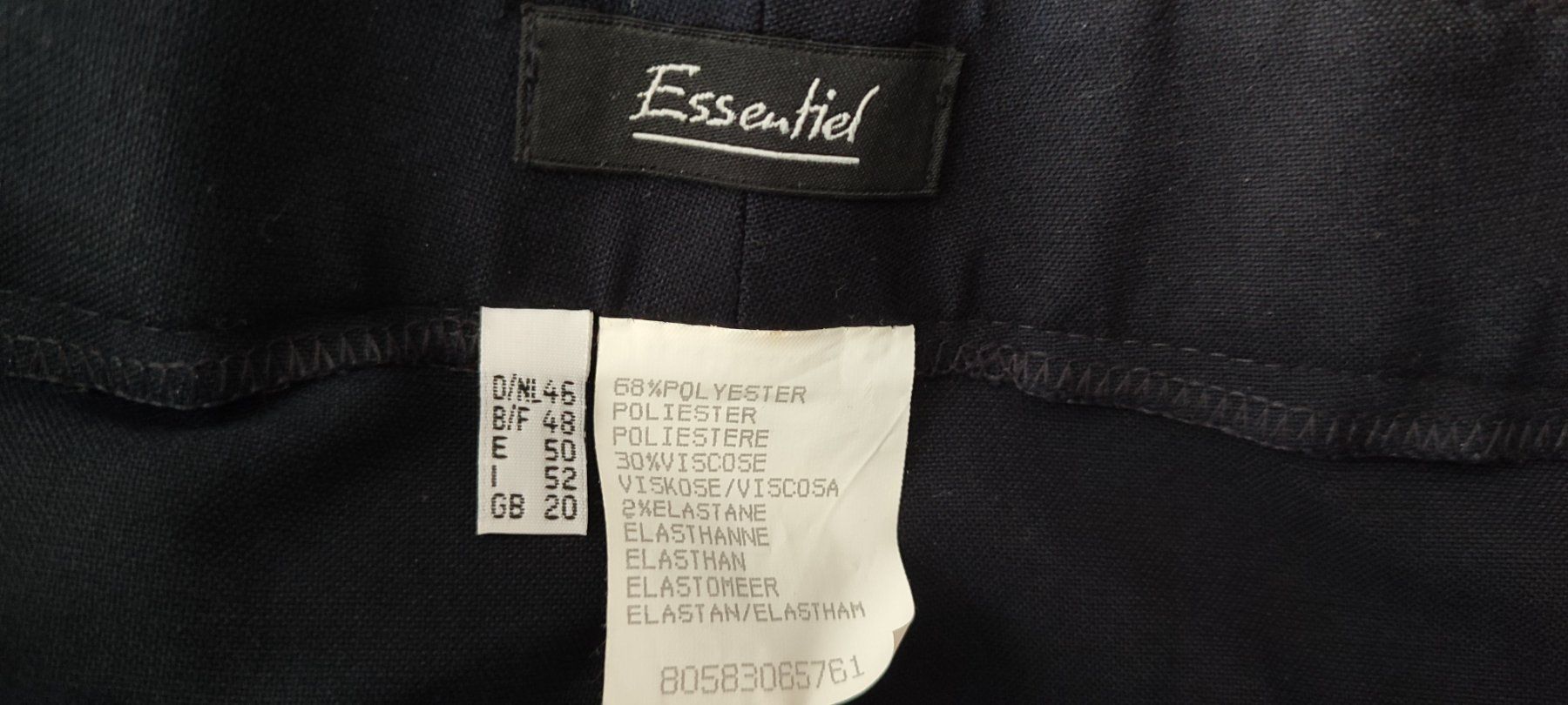 Pantalons: Pantalon bleu marine – Neuf (Voir description) à St-Cergue par Neviana 1