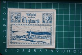 currency emergency money austria böcklamarkt 50 heller 1920