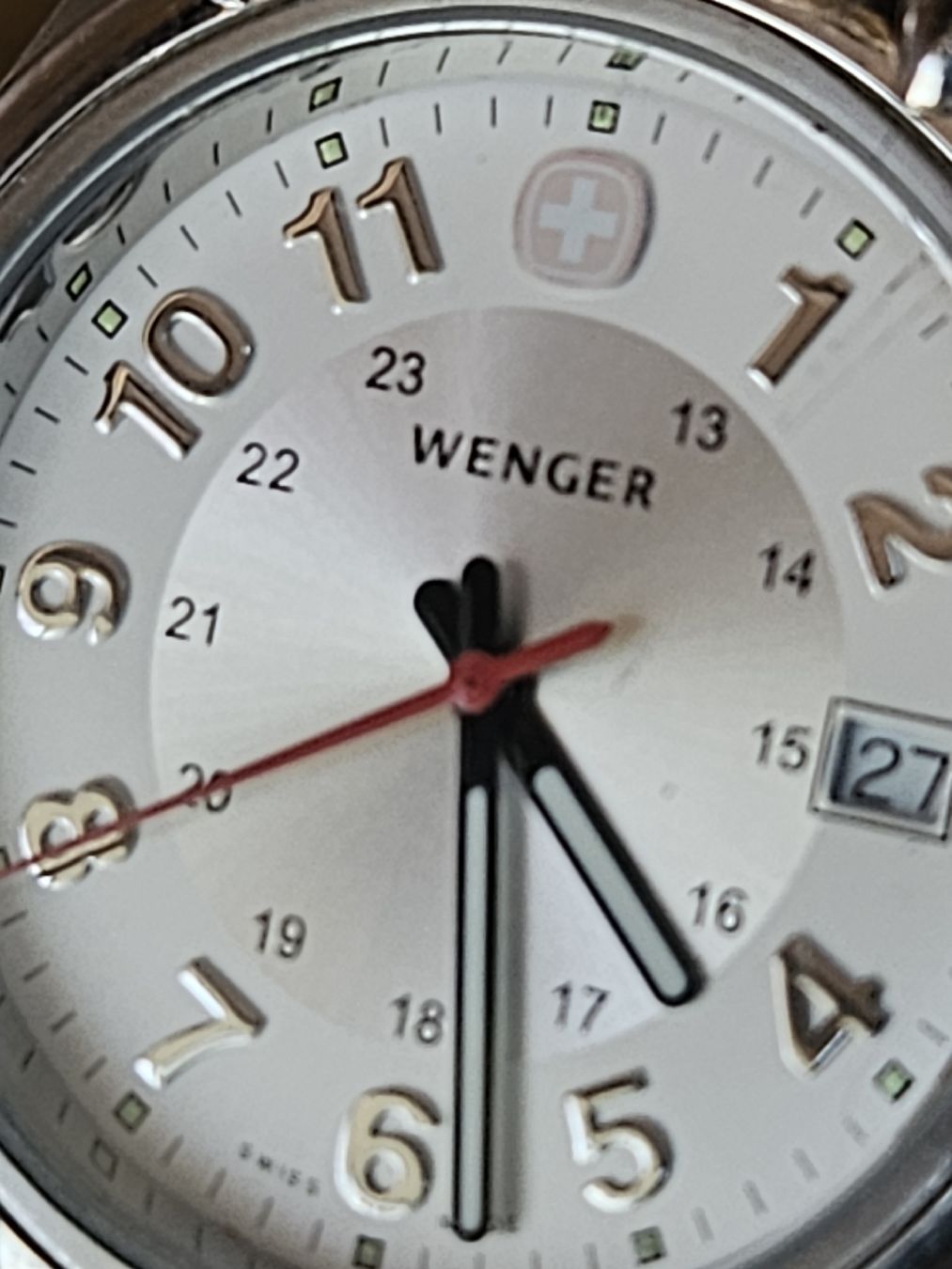 Wenger Uhren: Wenger Herrenuhr 40mm – Gebraucht aus Flamatt von pie_f9zm 3