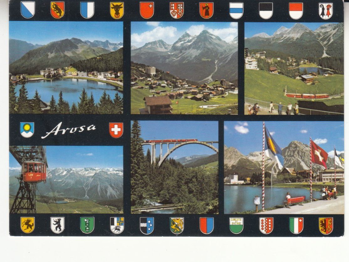 Cartoline postali: Arosa 1986 – Usato da Bürglen TG venduto da StampGraf