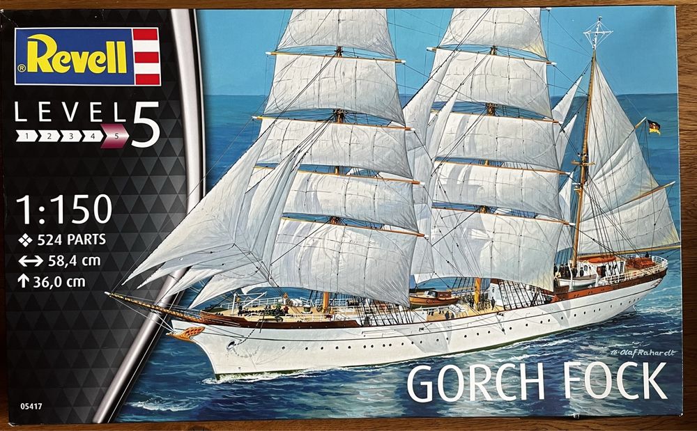 Gorch Fock tall mast ship Revell 1/150 (Gebraucht) in Zürich für CHF 50 ...