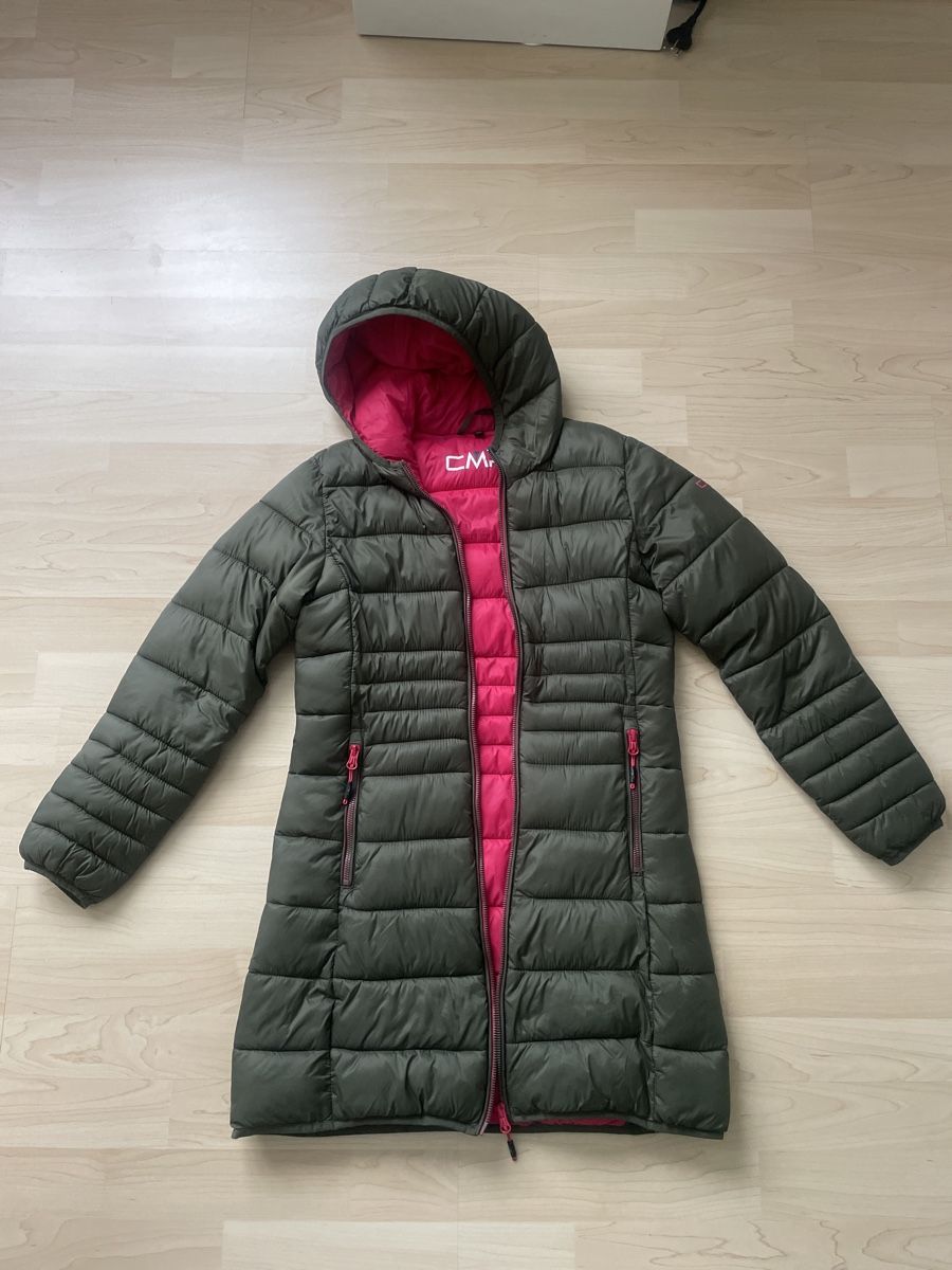 CMP Jacken & Mäntel: CMP Mantel, Olivgrün/Pink, Gr. 152, – Gebraucht aus Wil Sg von mil_r9gx