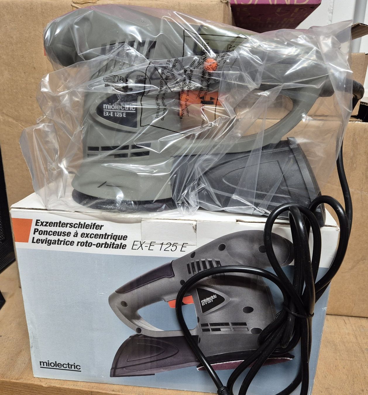 Schleifen & Polieren: Exzenterschleifer mioelectric EX-E 125 E – Neu und originalverpackt aus Aesch LU von chletine64 2