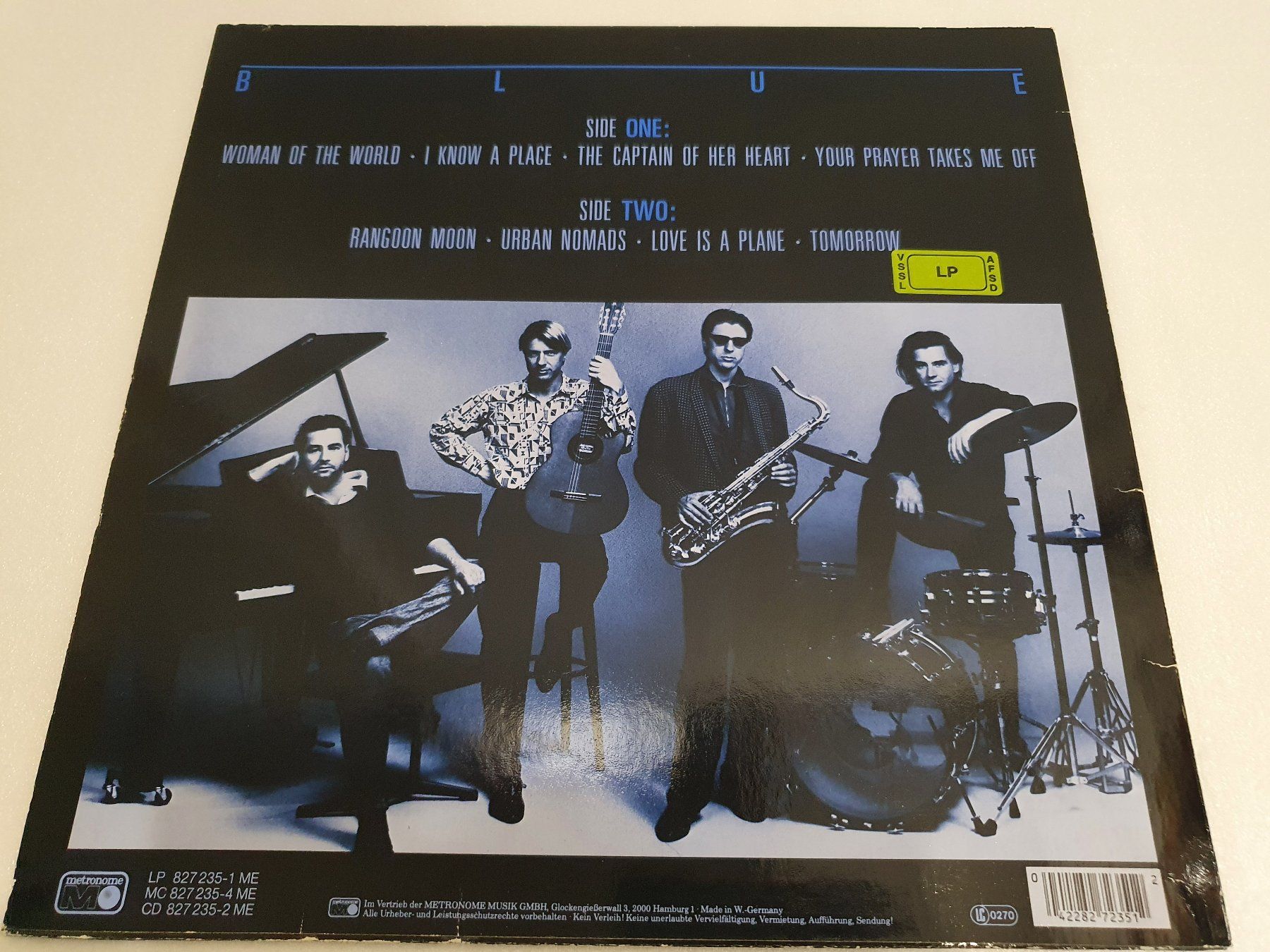 Dischi in vinile: Double – Blue – Usato da Uster venduto da Vinyl-Leidenschaft 1