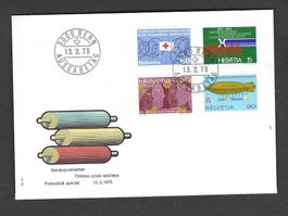 CH FDC Satz 1975