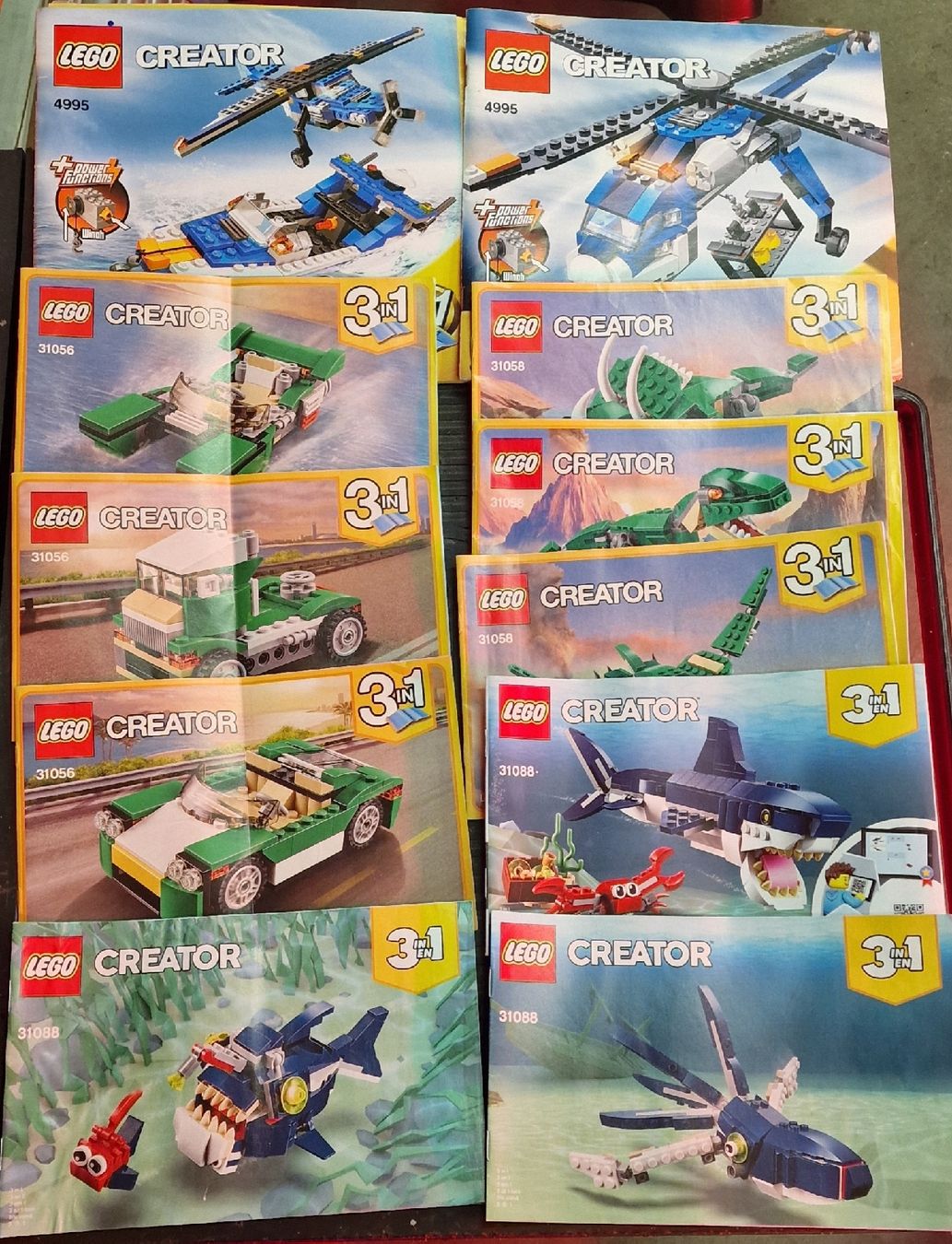 Lego Kit di costruzioni: LEGO Creator Konvolut - nur Anleitungen – Usato da Roggliswil venduto da Bluro90