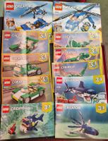 LEGO Creator Konvolut - nur Anleitungen