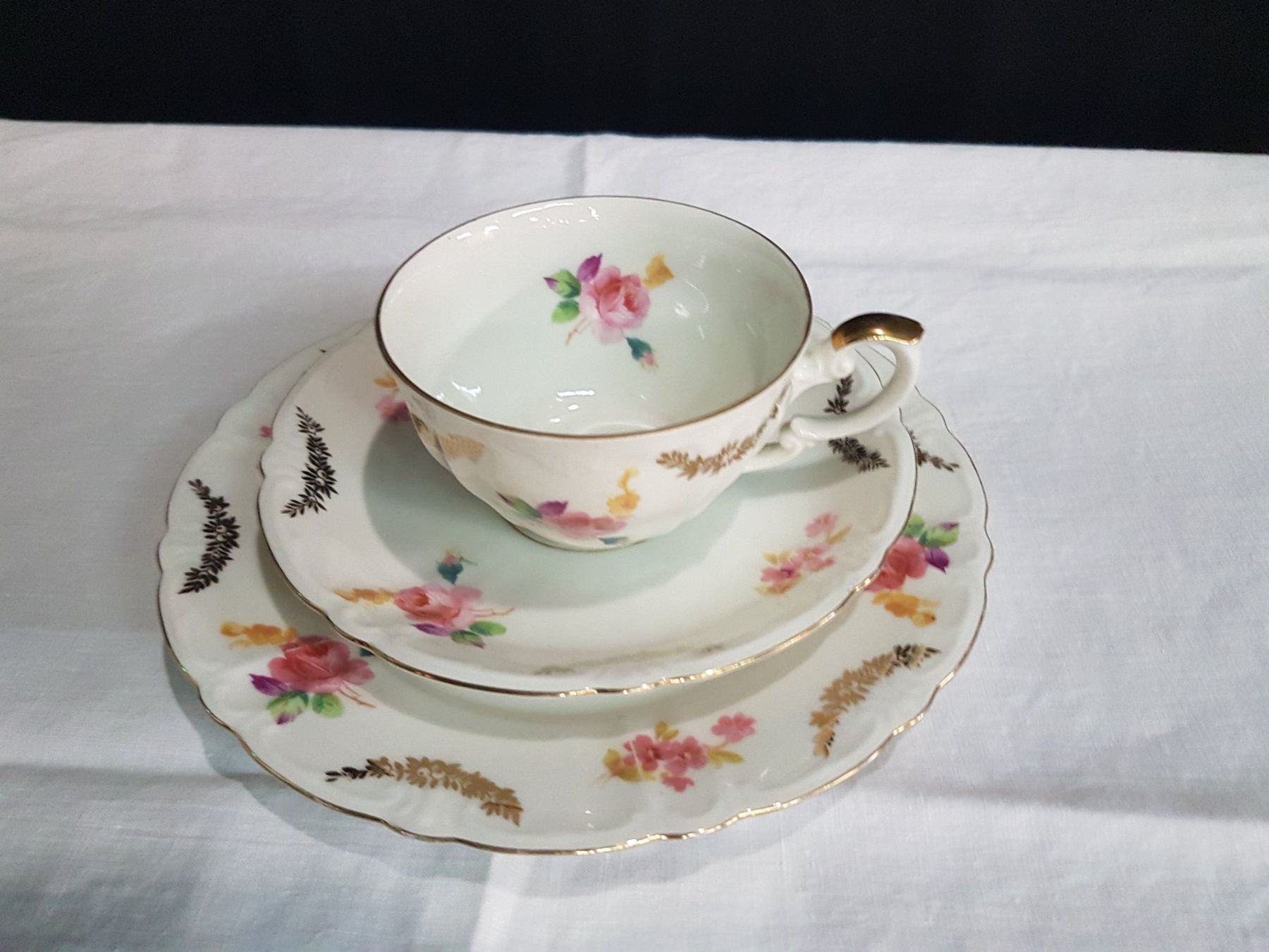 Geschirrsets: 14 Vintage 3-er Gedeck – Gebraucht aus Luzern von Verena19510 5