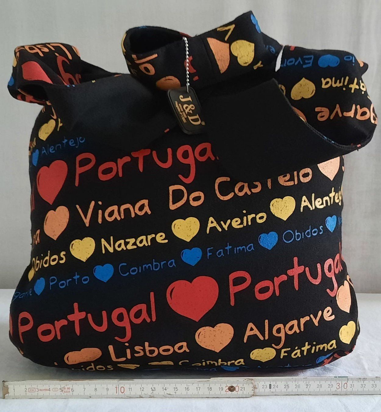 Borse da donna: DJ Souvenir Bunte Umhängetasche Mit Text – Nuovo (secondo la descrizione) da Seuzach venduto da VT-Collections2 6