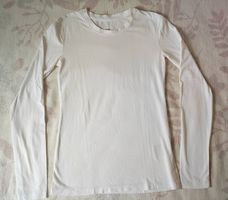 C&A Langarmshirt Weiss Grösse XS