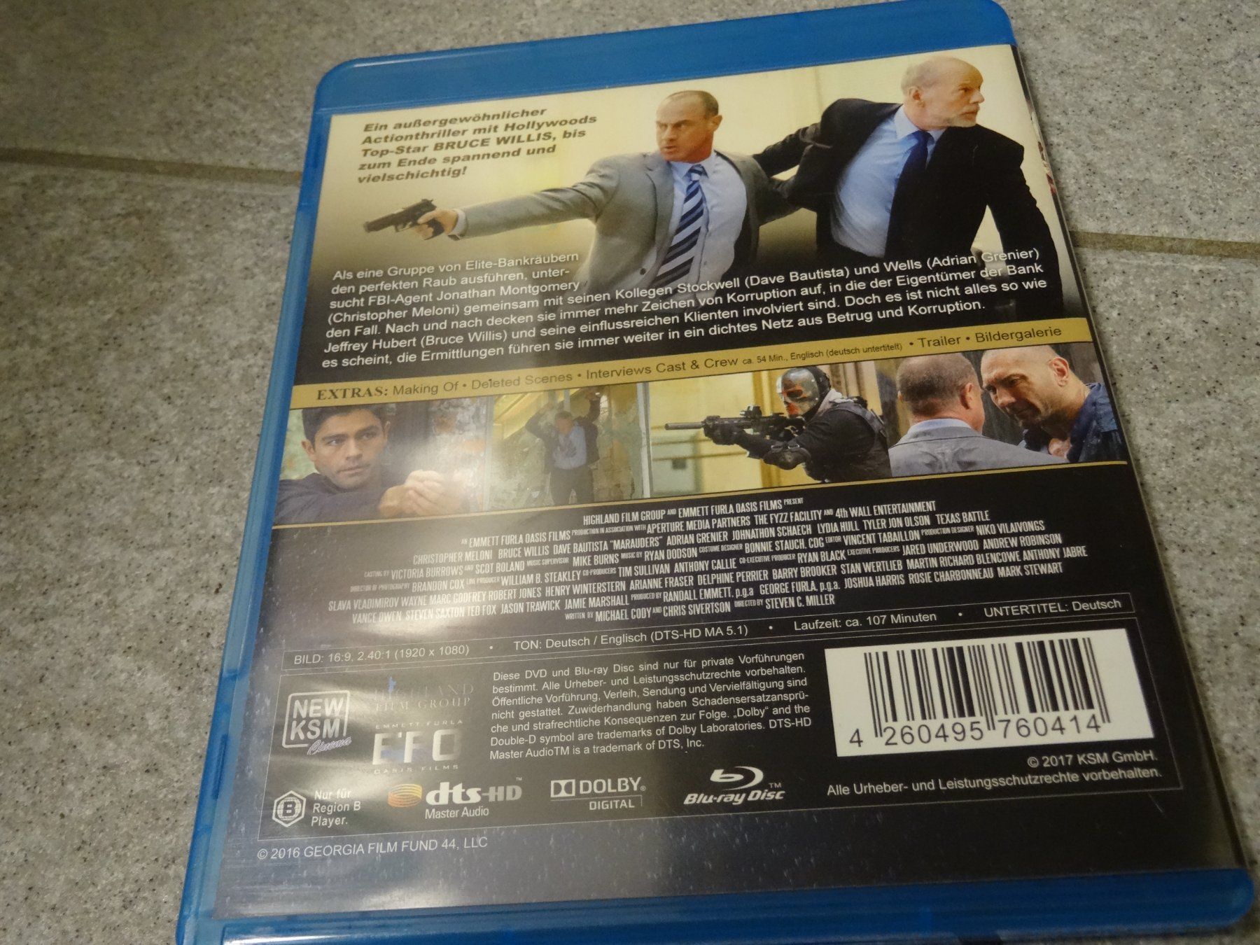 Tutti i DVDs: Marauders Blu-ray mit Bruce Willis – Usato da Olten venduto da Disc-Verkauf 2