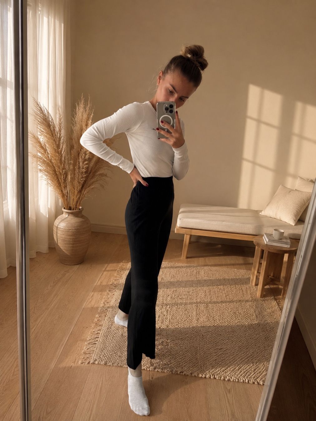 Hosen: Massimo Dutti Black Trousers, Size 36 – Neu (gemäss Beschreibung) aus Sattel von Zlata1 1