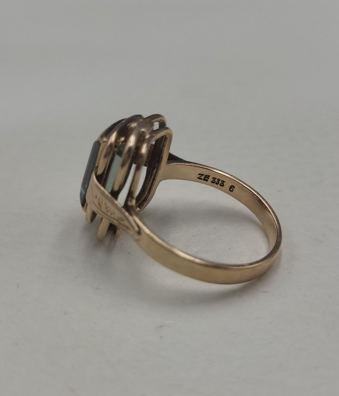 Bagues: Gold Ring Mit Stein – D'occasion à Wald ZH par Dasilver 4