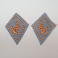 Kragenspiegel Schweizer Armee / Brieftaubendienst