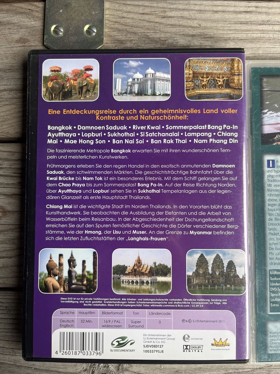 Alle DVDs: Thailand Reisetipps Doku 3x DVD – Neu (gemäss Beschreibung) aus Niederbipp von Wilma_ruh 3