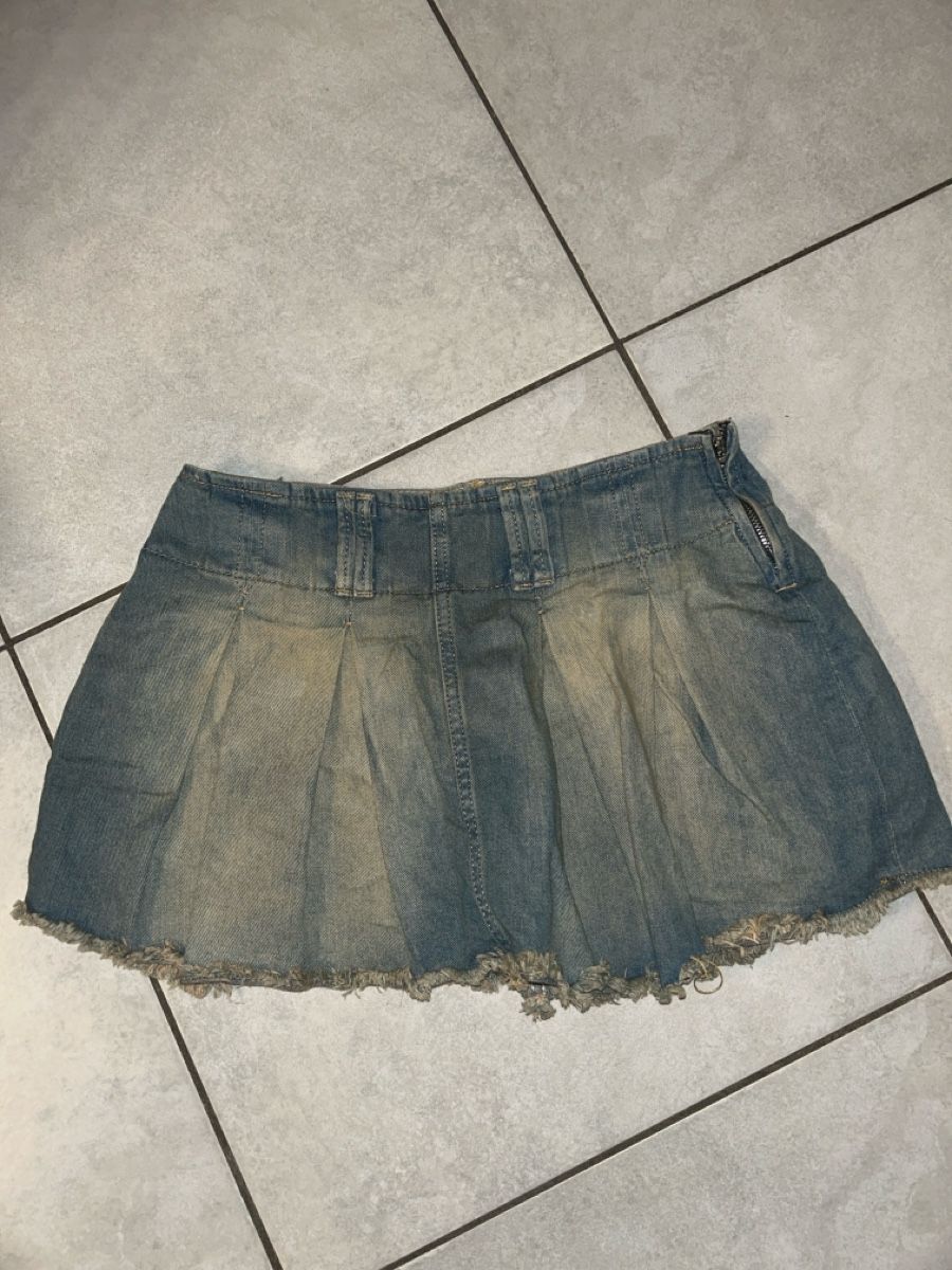Bershka Gonne: blauer denim Hosenrock, Gr. S – Nuovo (secondo la descrizione) da Bülach venduto da Choemong