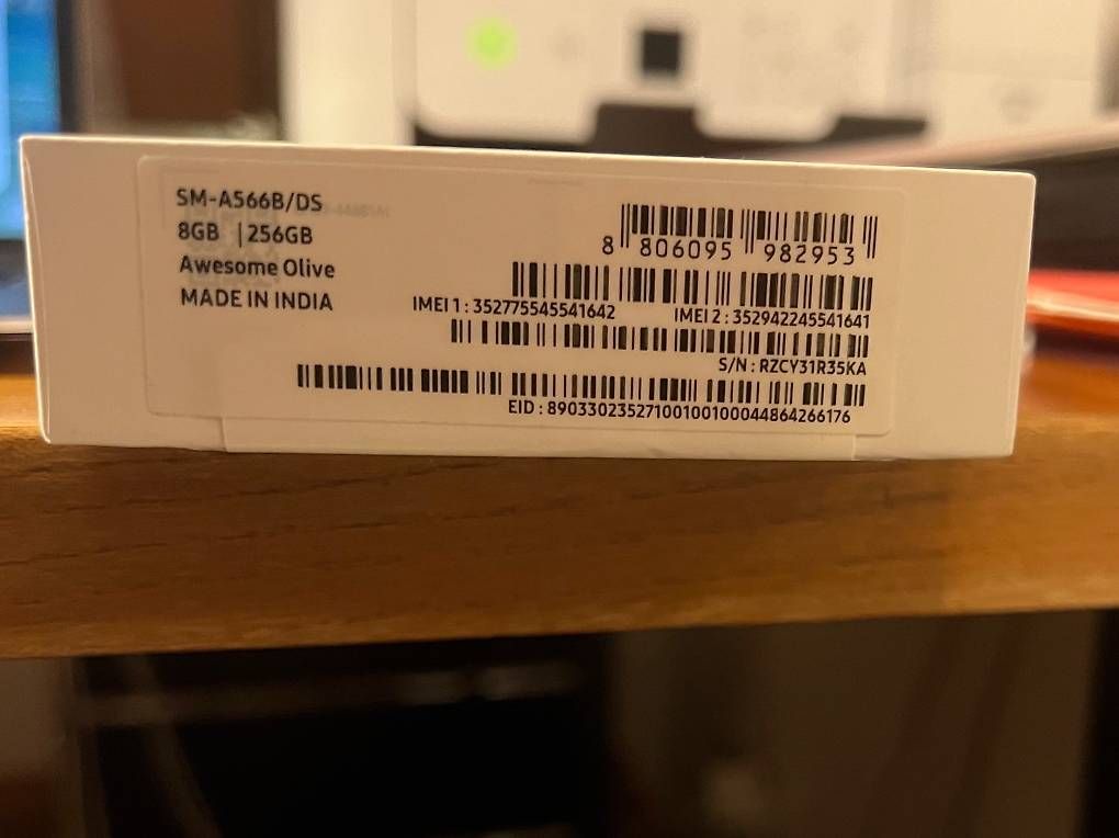 Telefoni cellulari / Smartphones: Samsung Galaxy A56 5G – Nuovo e nell'imballaggio originale da Bern venduto da Pipo66 1