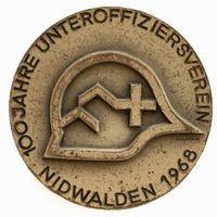 Medaille Militär 100 Jahre Unteroffiziersverein 1968 NW
