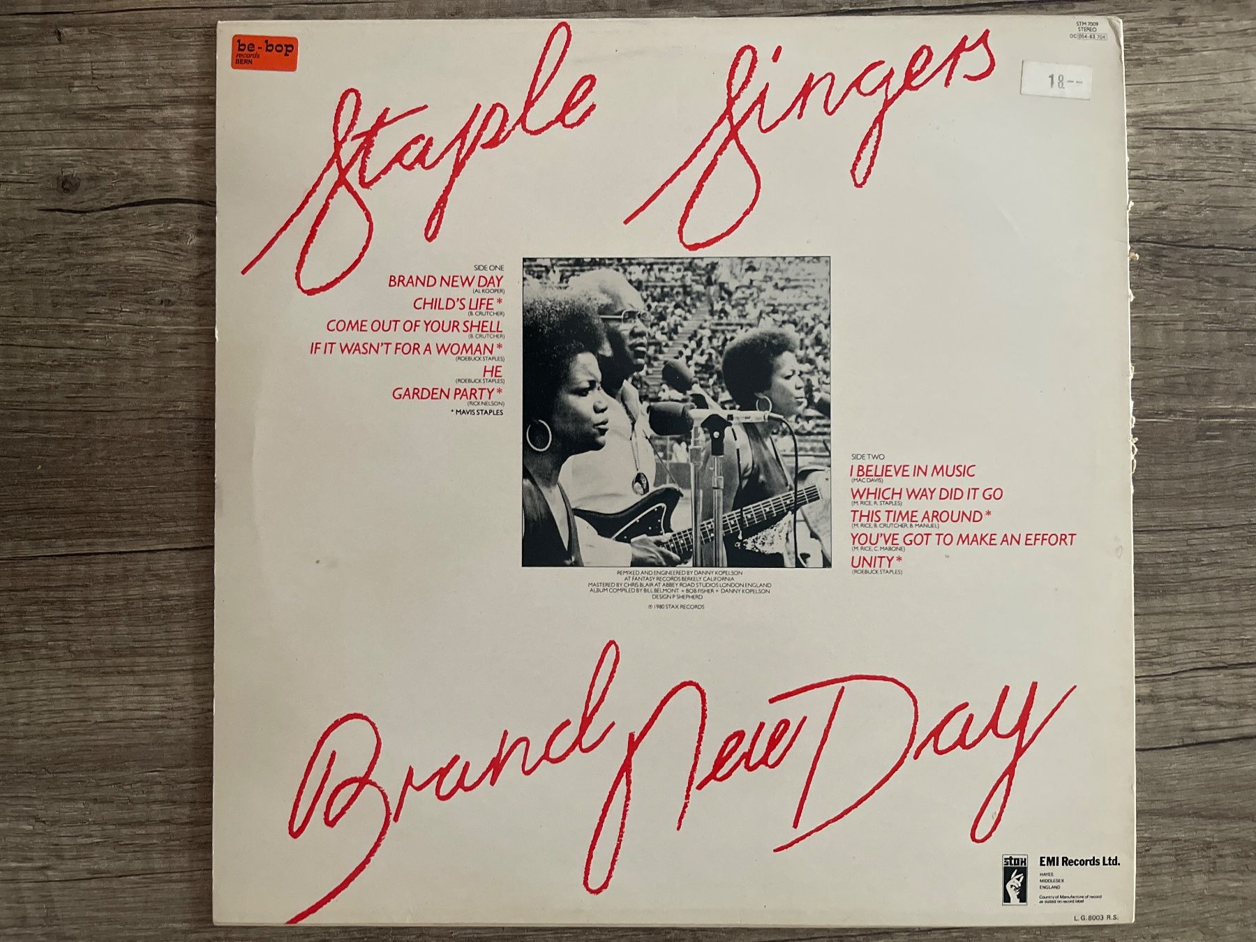 Schallplatten: S1419/Staple Singers - Brand New Day – Gebraucht aus Frutigen von Philippe_jsp 1