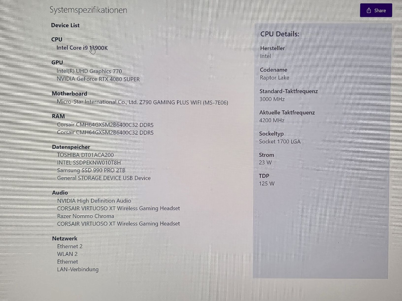 PC: Gaming Setup / High End Pc – Usato da St. Gallen venduto da cif_mmz9 3