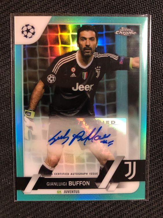 Topps Chrome Gianluigi Buffon Autogramm 029/199 | Kaufen auf Ricardo