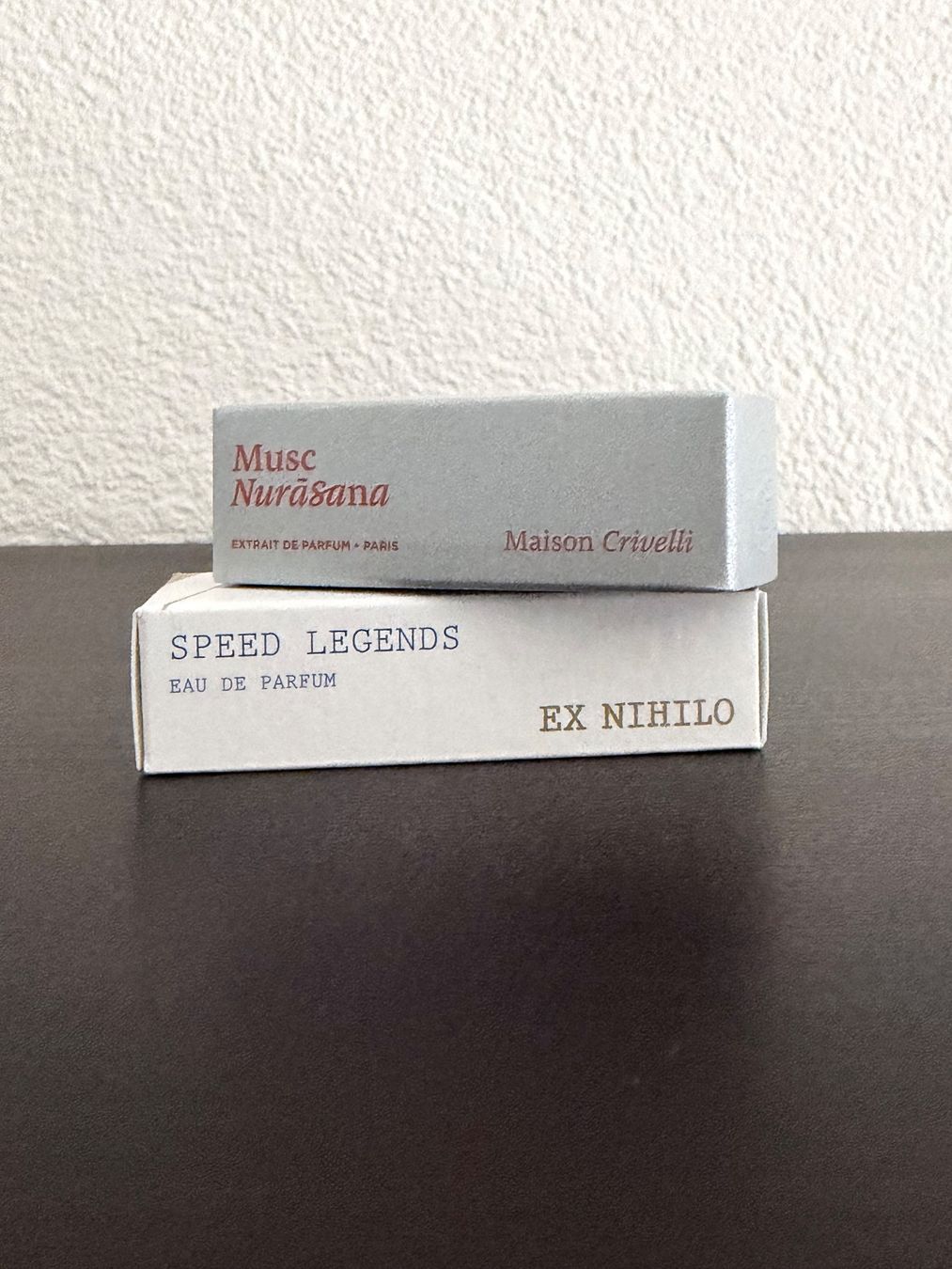 Ex Nihilo Profumi & Eau de Toilette: Ex Nihilo Speed Legends & Maison Crivelli Musc Nurasana – Nuovo (secondo la descrizione) da Bischofszell venduto da Niche_Welt