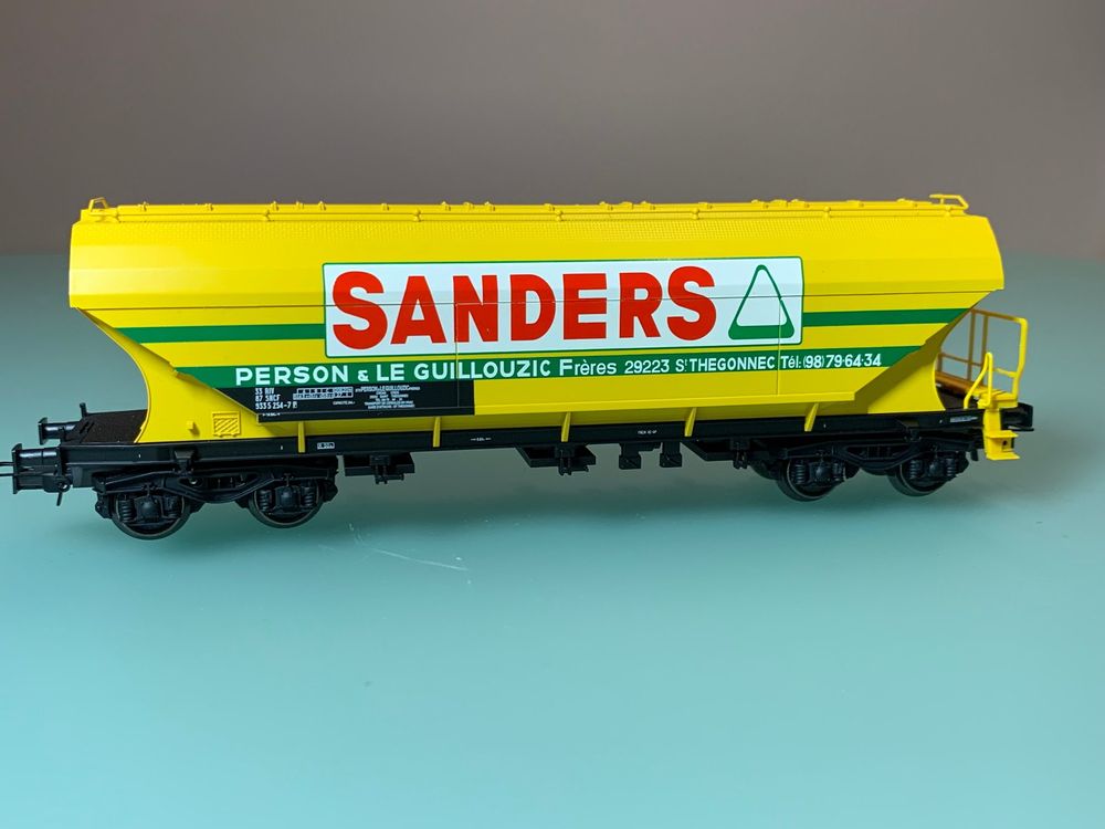 3x SNCF Céréaliers / Silowagen *TRANSCEREALES *SANDERS *COOP Kaufen auf Ricardo