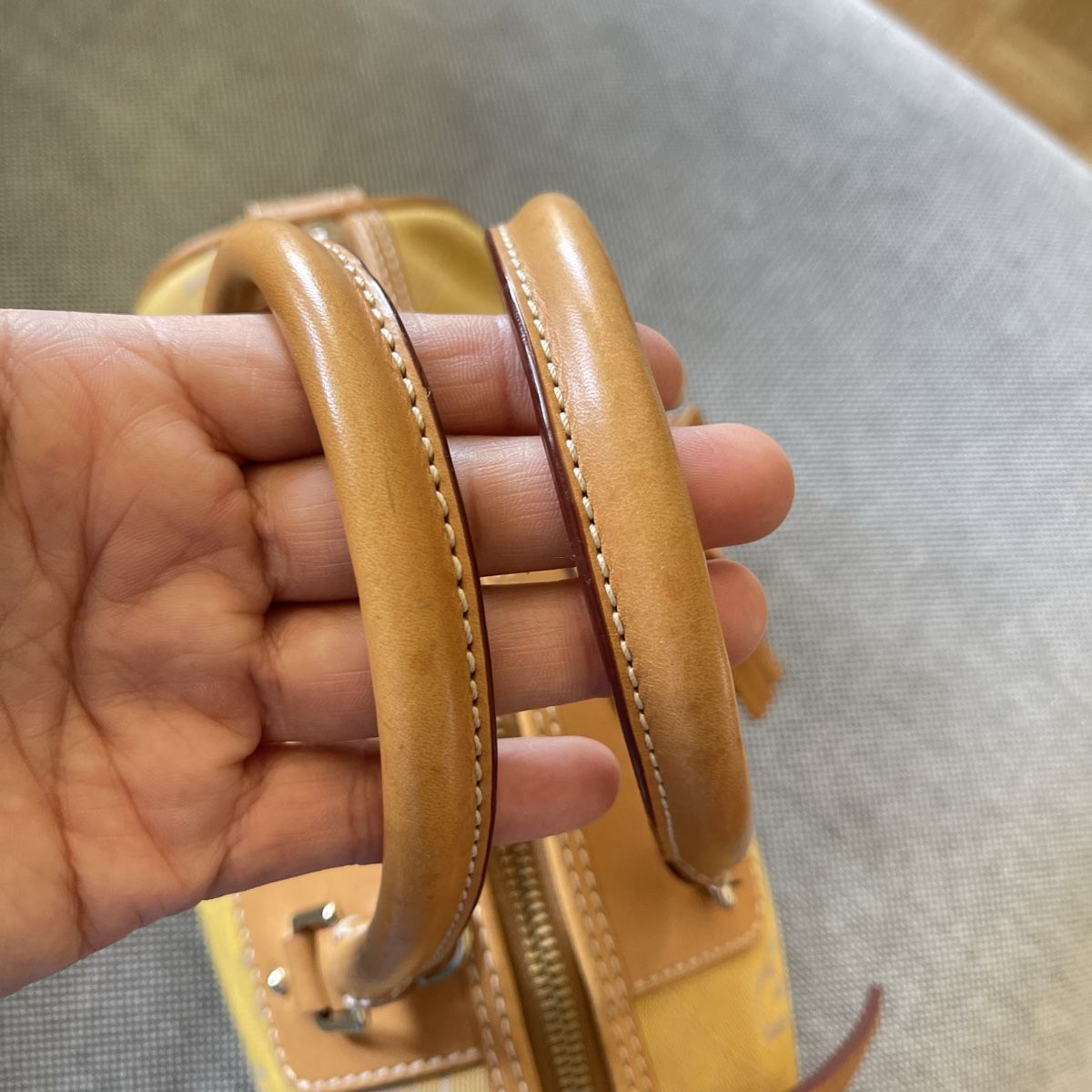 Dooney & Bourke Borse: Dooney & Bourke gelbe monogrammierte Hand Tasche – Nuovo (secondo la descrizione) da Bern venduto da dek_7bjd 5
