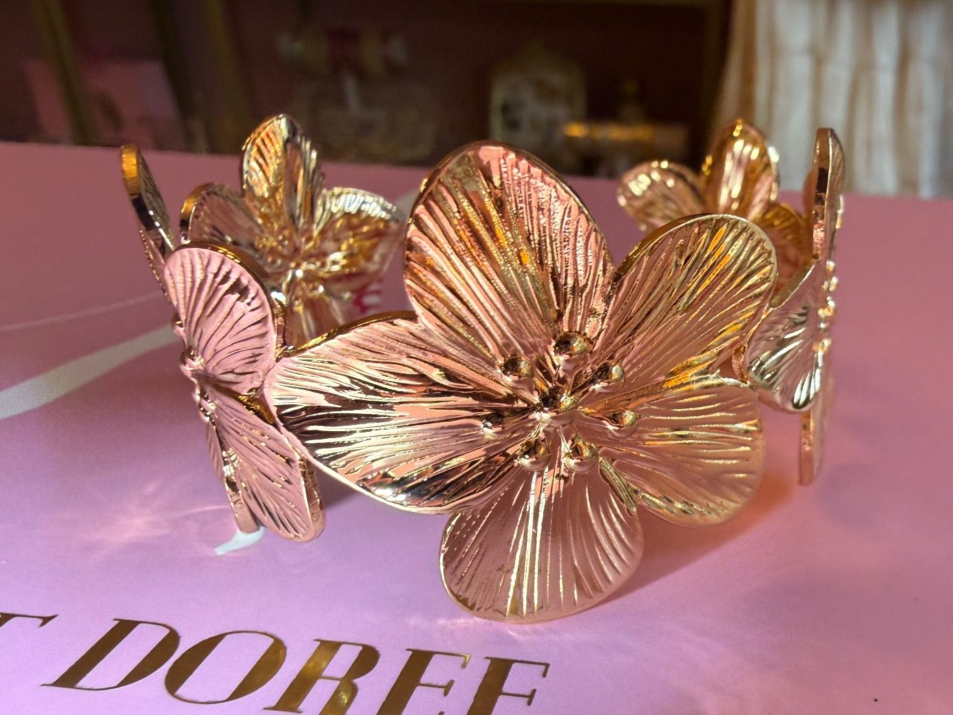 Bracciali & Braccialetti: Bracelet jonc Fleur – Nuovo e nell'imballaggio originale da St-Maurice venduto da Sandrinette123 2