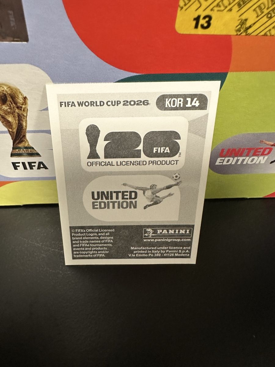 Panini Carte collezionabili: KOR 14 - Panini WM 2026  – Nuovo (secondo la descrizione) da Kreuzlingen venduto da Bes-GamingCollection 1