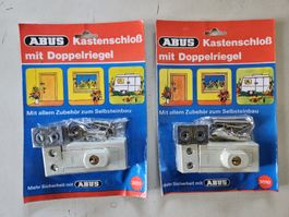 ABUS Kastenschloss mit Doppelriegel, Neu, 2 Stück
