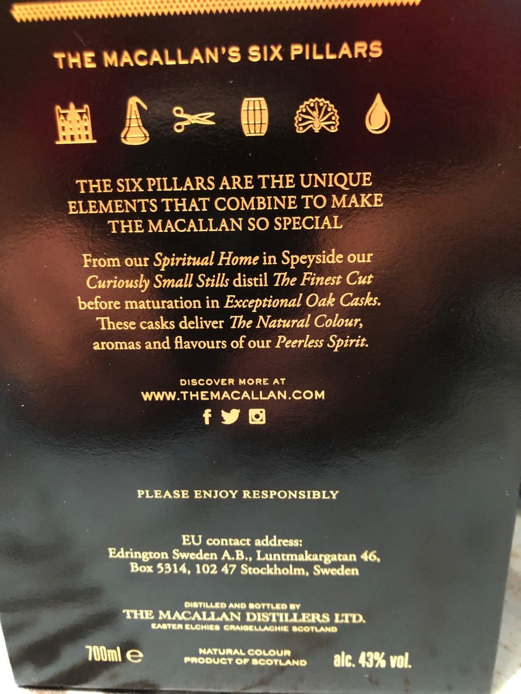 Macallan Bevande alcoliche: Macallan Sherry 18 Years 2020 Annual Release – Nuovo e nell'imballaggio originale da Aarwangen venduto da concorde58 4