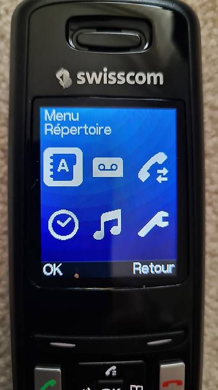 Telefoni: Swisscom téléphone DECT – Usato da Neuchâtel venduto da mjcr 3