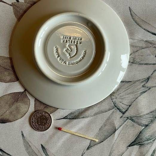 Rössler Piatti: Original Rössler Kaffee-Untersatztasse 13cm – Usato da Bern venduto da peter.peter.bern