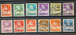 TELL VOLLSTEMPEL GENF ZÜRICH SCHAFFHAUSEN SAMMLUNG 1914-1924